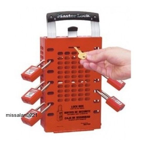 Lockout Tagout Box Wall Mount Stainless Steel Loose Key Organizing Secure System
