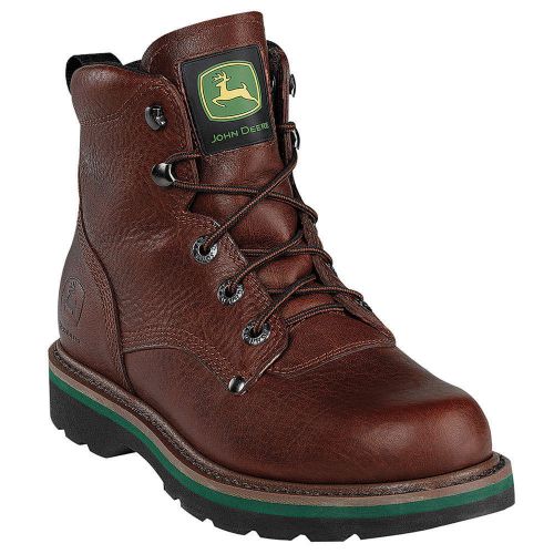 Work boots, pln, mens, 9-1/2w, brown, 1pr jd6193 9.5 wide for sale