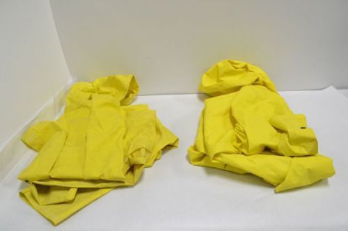 LOT 2 LACROSSE YELLOW OVERALL COOL AIR II MEN 2XL XL PROTECTIVE CLOTHING B236410
