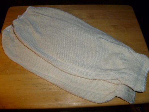 6 pair new terry cloth 16&#034; arm protectors for sale