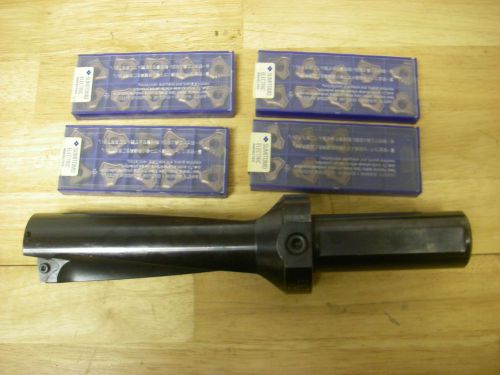 Sumitomo Indexable Coolant Drill 1-15/16&#034; 1-1/2&#034; Shank w. Inserts