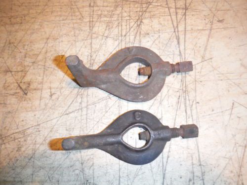 2 SMALL OLDER METAL LATHE DOG DAWGS MACHINIST TOOLING
