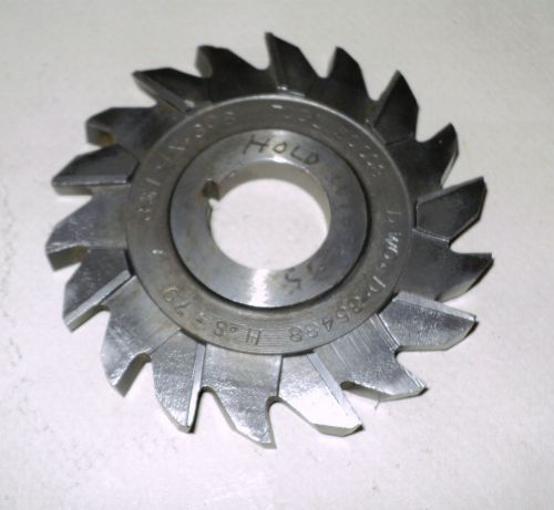 U.t.d. co. staggered tooth side milling cutter 3 x 1 - 4 x .308 machinist tool for sale