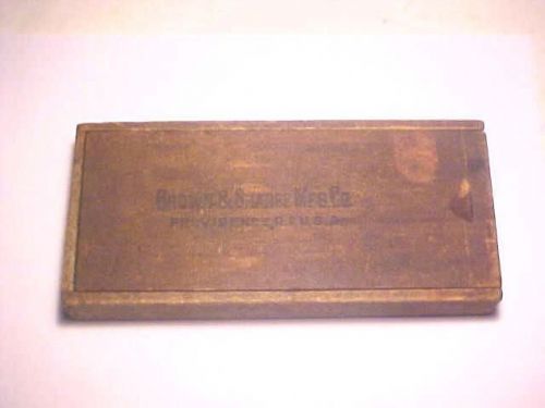 Vintage No 50 Brown &amp; Sharpe 2-3&#034; Micrometer Machinist Tool Gauge