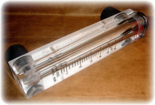 Flowmeter, variable area, visi–float®, air, 100-700 lpm, 1” npt for sale