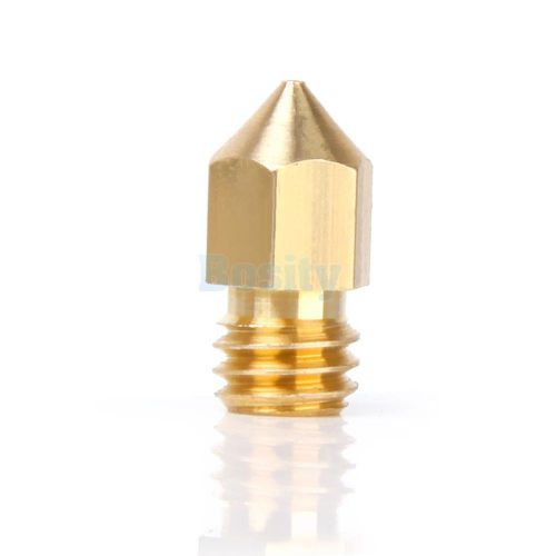 0.5mm copper extruder nozzle print head for 1.75mm makerbot mk8 3d printer for sale