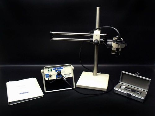 Digital instruments microscope inspection w/ moritex ms-250 light intensity unit for sale