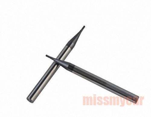10pcs new 4/3mm coating four flute metal cutting tool bits (a)