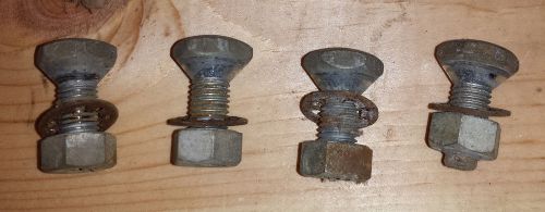 Delta rockwell milwaukee machine stand domed tapered shoulder bolts  qty 4 for sale