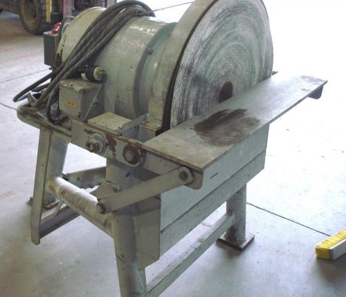 30&#034; heavy duty industrial disc sander/grinder
