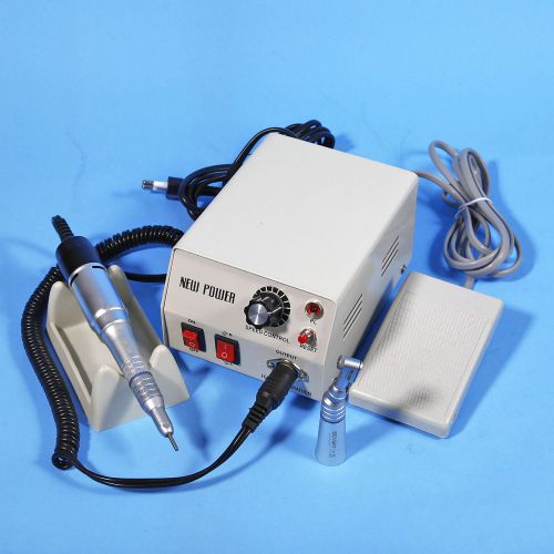 Dental Lab Marathon Micro Motor N2 3.5K rpm + Contra Angle + Straight Handpiece