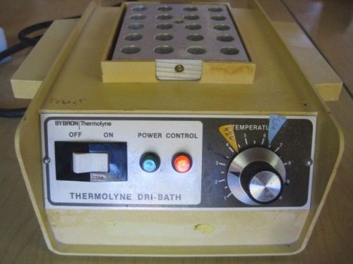 Sybron thermolyne dri-bath incubator heater db17615 for sale