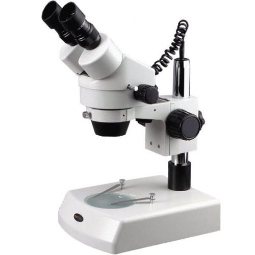3.5x-90x binocular stereo zoom microscope with dual halogen lights for sale