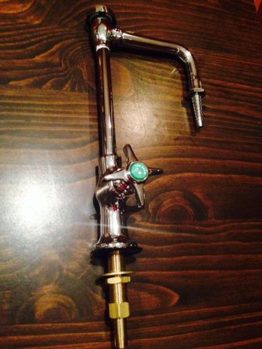 T&amp;s brass lab faucet with vacuum breaker (3) avail. bl-5705-08 for sale
