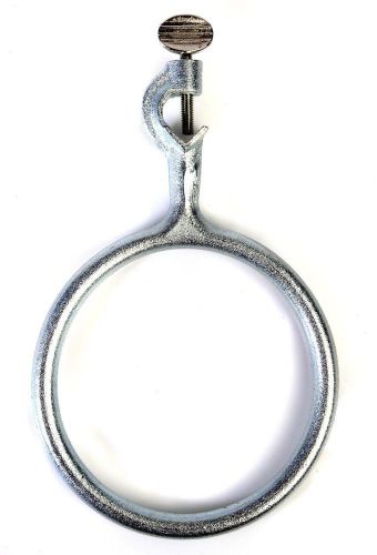 Cast iron pport ring clamp 5&#034; od od ring hand-tightened clamp 7-g48 for sale