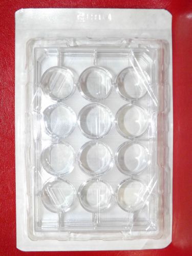 BD Falcon 3043 12-Well Sterile Tissue Cell Culture Plate Flat Bottom MULTIWELL