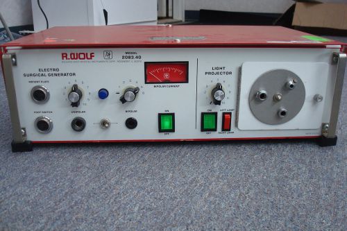 R-wolf-model-2083-40-electro-surgical-generator-light-source for sale
