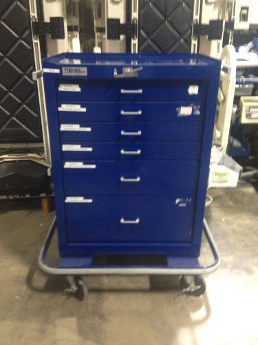 Blue Bell Medical Crash Cart - 6 drawer