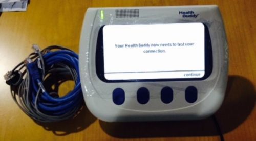 Bosch health buddy 3 with ac adapter, ethernet cable, &amp; phone cord for sale
