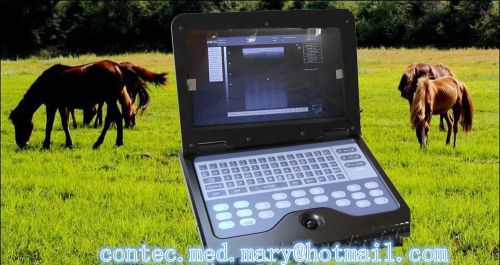 VET Veterinary use,CONTEC Digital Portable Ultrasound Scanner+7.5M Rectal Probe!
