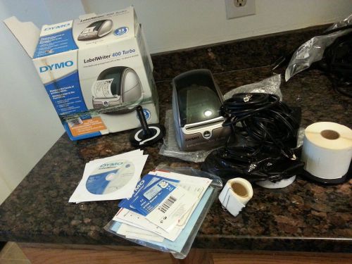 Dymo LabelWriter 400 Label Turbo Printer With Complete Set Up