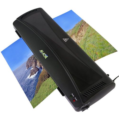 Apache al13 13&#034; laminator hot/cold for documents or photos, free shipping, new for sale