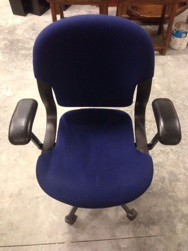 Herman Miller &#034;EQUA&#034; Office Chair - Royal Blue Seat &amp; Back -5 Available
