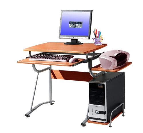 Compact office home studen computer desk table techni mobili juvenile mdf for sale