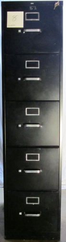 HON 5 Drawer File Cabinet with Keys / Letter Size / Very Good Condition