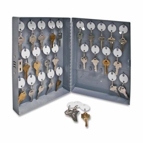 Sparco Key Cabinet, Combination Lock, 10&#034;x3&#034;x12&#034;, 28 Keys, Gray (SPR15600)