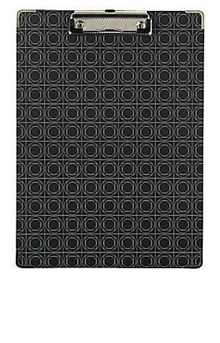 Sustainable Earth Clipboard, Black, 9&#034; x 12 1/2&#034;  Low Profile Sturdy Metal Clip