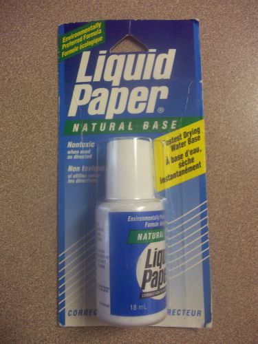 Liquid Paper Correction Fluid NEW