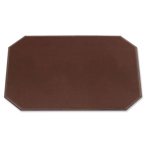 Dacasso Brown Leatherette 17&#034; X 12&#034; Placemat - Synthetic Suede - Brown