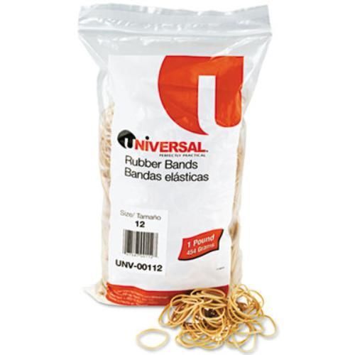 Universal office products 00112 rubber bands, size 12, 1-3/4 x 1/16, 2500 for sale