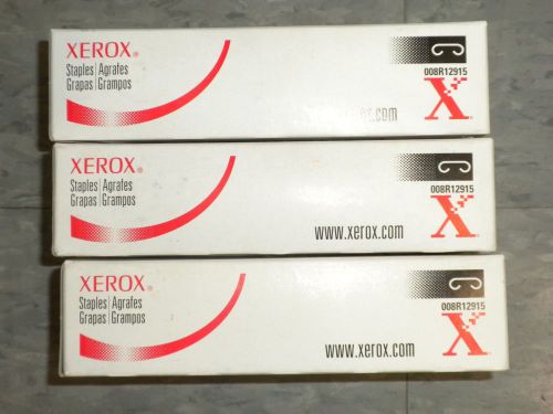 3 XEROX 008R12915 STAPLES GENUINE 15,0000