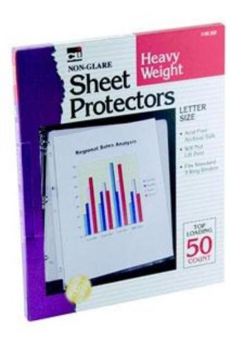 Charles Leonard Sheet Protectors Heavy Weight Non-Glare