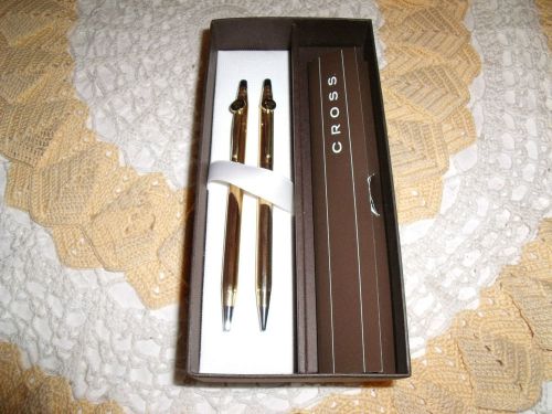 Classic Cross Pen and Pencil Set #450105 BNL 20, 10 K Gold Filled NIB