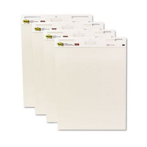 Post-It Super Sticky Self-Stick Easel Pad, 25&#034; x 30&#034;, 30 Sheets per Pad, 4-Pk