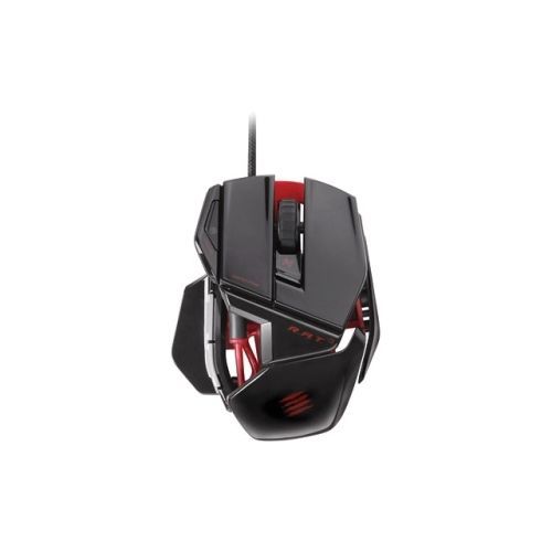 MAD CATZ-VIDEO GAME MCB4370300C2/04/1 R.A.T.3 OPTICAL MOUSE-GLS BLACK
