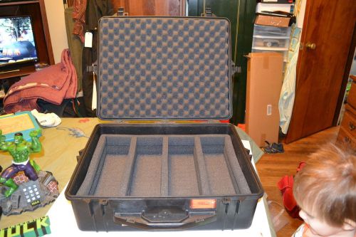 23&#034; x 18&#034; x 8.5&#034; equipment storage utility/travel case, water proof for sale