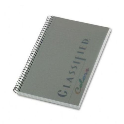 TOPS Products - TOPS - Notebook w/Graphite Cover  Narrow Rule  5-1/2 x 8-1/2  Wh