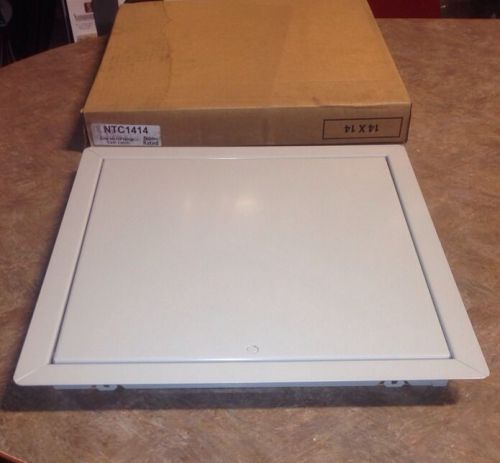 New Metal 14&#034; X 14&#034; General Purpose Access Door with One Inch Flange, Cam Latch