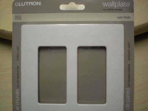 Lutron Wall plate SC-2-BI Biscuit Satin Finish
