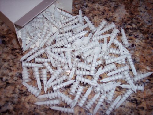 (100) zip-it self-drilling 50lb drywall anchors for sale