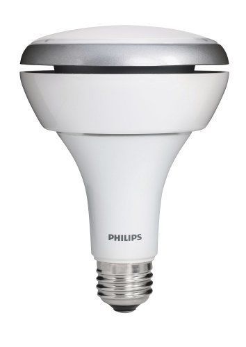 Philips 423798 10.5-Watt (65-Watt) BR30 Indoor Flood LED Light Bulb  Dimmable