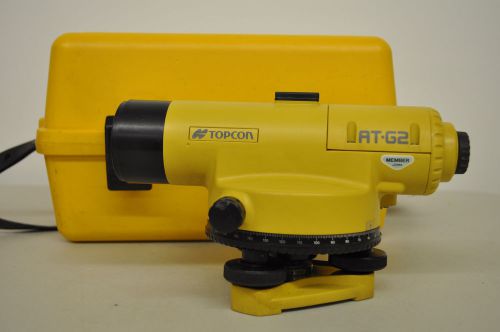 Topcon at-g2 automatic level 32x  excellent - calibrated - 13312015 for sale
