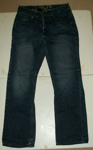 HELIX JEANS 30 X 30 STRAIGHT 100% COTTON