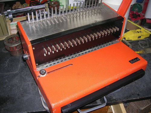 IBICO AG SEESTRASE 346 IBIMATIC BINDER PUNCH COMB MACHINE