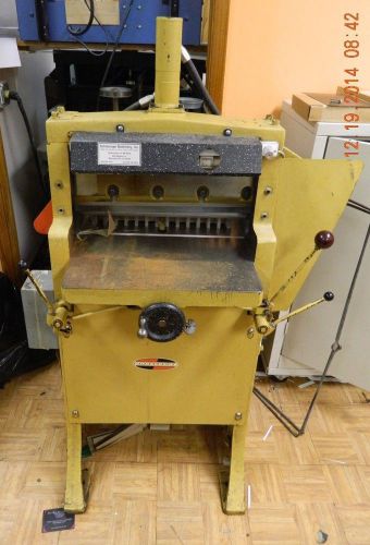 Challenge Paper Cutter H 193 Pick Up Westmont IL No Reserve Power On Runs