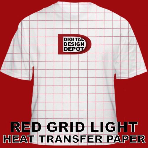 Light Fabric Iron Inkjet Heat Transfer paper 8.5x11 200